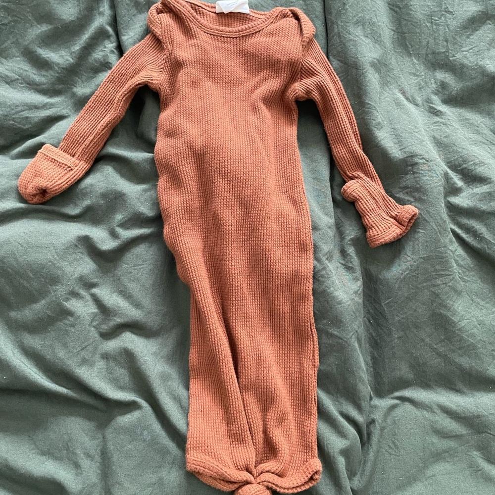 Cozy Kids One Piece in Warm Brown